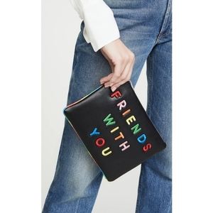 Alice + Olivia Friends with you Vita clutch
